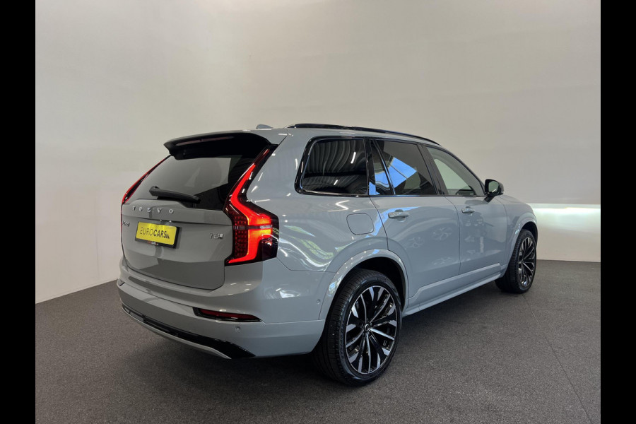 Volvo XC90 2.0 T8 Plug-in hybrid AWD Plus Dark 7 persoons Navigatie Apple Carplay/Android Auto 360 Camera Parkeersensoren Adaptive Cruise Control Full LED Stoel- en stuurverwarming Memory stoelen Climate Control Lichtmetalen velgen