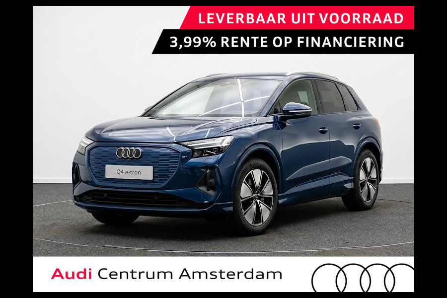 Audi Q4 e-tron Advanced edition 82 kWh 286 PK | Techniekpakket plus | Privacy glas | Trekhaak | Exterieurdetails carross.kleur |