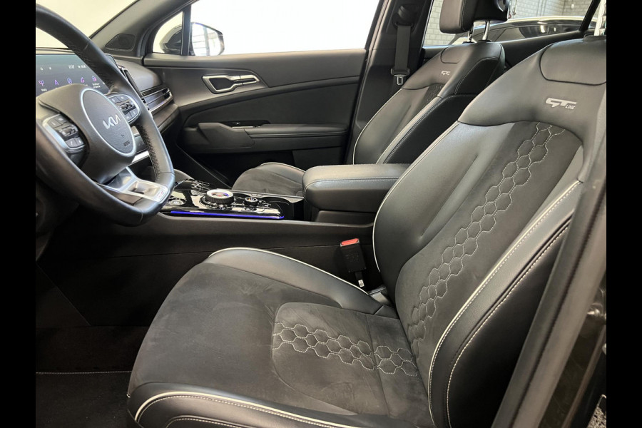 Kia Sportage 1.6 T-GDi Plug-in Hybrid AWD GT-PlusLine Panoramadak Navigatie Apple Carplay Android Auto 360 Camera Parkeersensoren Adaptive Cruise Control Stoel- en stuurverwarming Elektrische stoelen en achterklep Climate Control Lichtmetalen velgen