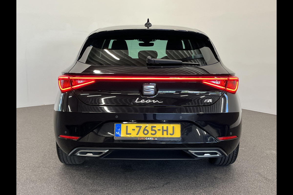 Seat Leon 1.0 eTSI FR Business Intense Matrix LED Adaptive Cruise Park Assist Virtual Cockpit 10" navigatie 18" Velgen Side Assist/uitparkeerhulp