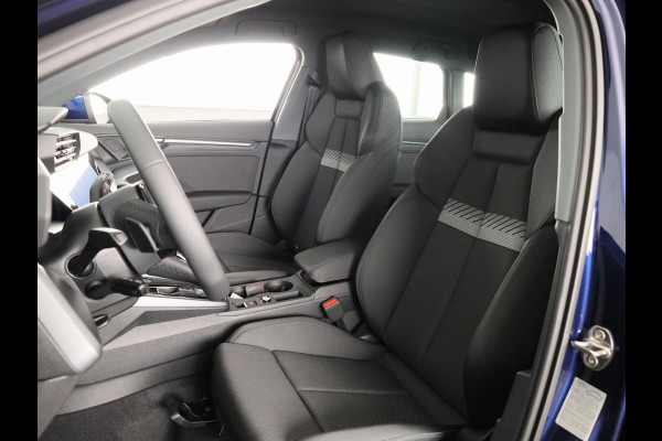 Audi A3 Sportback Pro Line 40 TFSI e 204 pk | Assis.pak Driving+Parking plus | Led v+a, dyna. knipper. achter | Sportstoelen zwarte stof | Apple carplay |