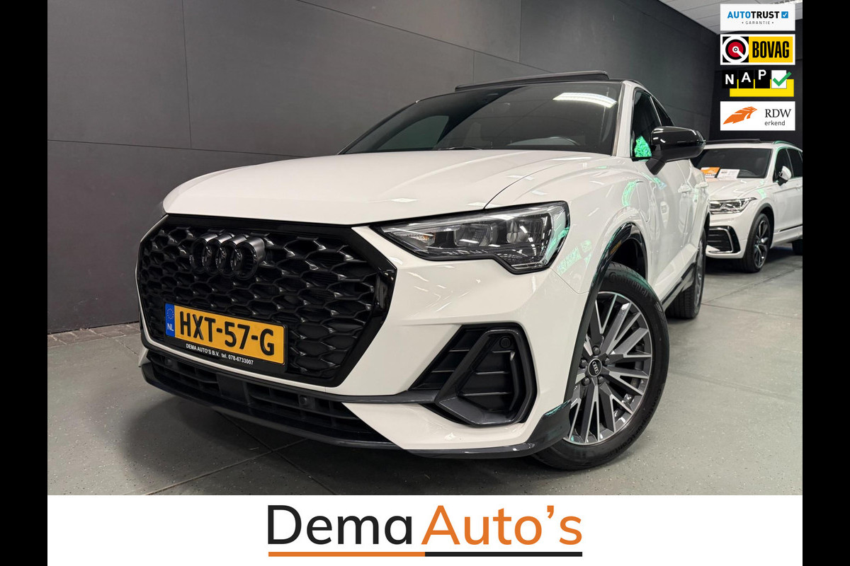 Audi Q3 Sportback 45 TFSI e 2X S-LINE BLACKLINE SOH-TEST/ PANO/NAVI/DAB/LED/ECC/PDC/CRUISE///