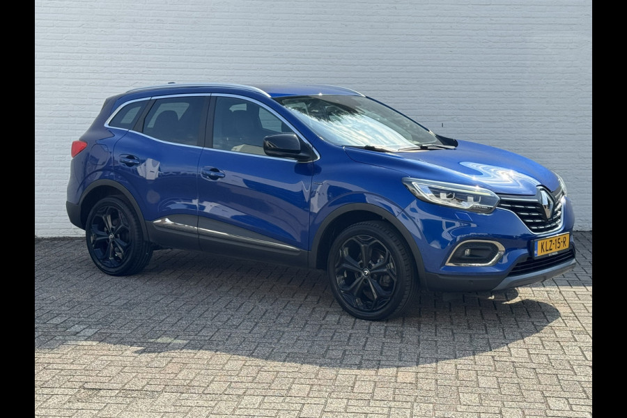 Renault Kadjar 1.3 TCe Black Edition Automaat Camera Carplay Clima Cruise Stoelverw. Leder/Alcantara