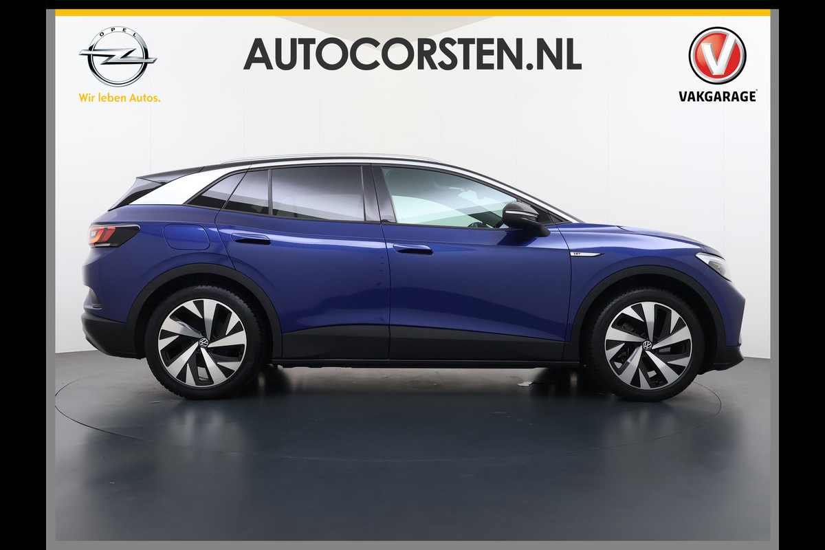 Volkswagen ID.4 First 82kWh SOH 92% Stuur+Stoelverwarming Camera Adap.Cruise Apple Carplay/Android Auto Navi Ecc Geluidsisolerend glas DAB Lmv 20" Front assist Rijstrooksensor WiFi