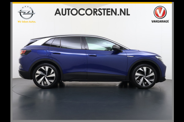 Volkswagen ID.4 First 82kWh SOH 92% Stuur+Stoelverwarming Camera Adap.Cruise Apple Carplay/Android Auto Navi Ecc Geluidsisolerend glas DAB Lmv 20" Front assist Rijstrooksensor WiFi