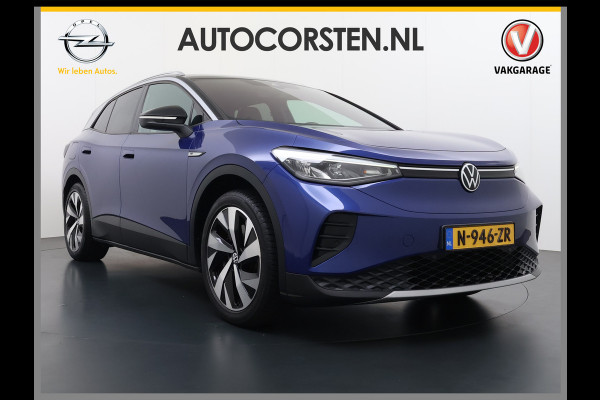 Volkswagen ID.4 First 82kWh SOH 92% Stuur+Stoelverwarming Camera Adap.Cruise Apple Carplay/Android Auto Navi Ecc Geluidsisolerend glas DAB Lmv 20" Front assist Rijstrooksensor WiFi