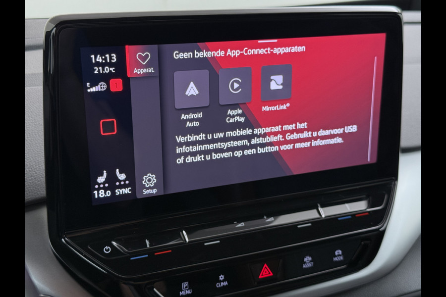 Volkswagen ID.4 First 82kWh SOH 92% Stuur+Stoelverwarming Camera Adap.Cruise Apple Carplay/Android Auto Navi Ecc Geluidsisolerend glas DAB Lmv 20" Front assist Rijstrooksensor WiFi