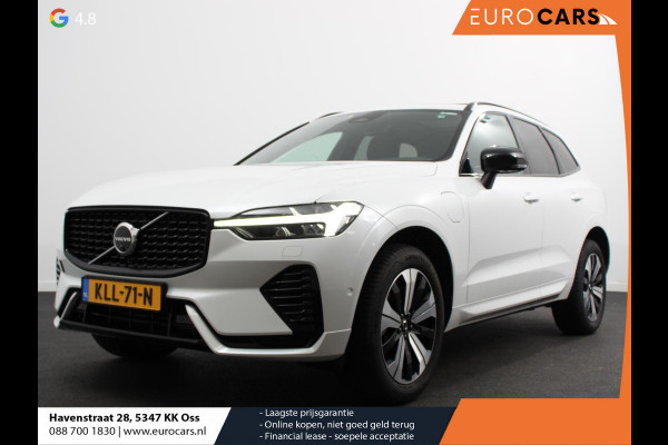 Volvo XC60 2.0 T6 Plug-in hybrid AWD Automaat Plus Dark Adaptieve cruise control Leder Navigatie Google Harman Kardon Panorama dak Lichtmetalen Velgen Dab Stoelverwarming Camera 360 Led Climate control Apple Carplay/ Android Auto