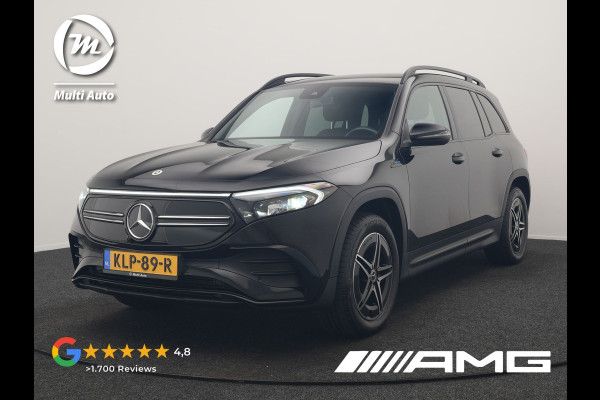 Mercedes-Benz EQB 300 4MATIC AMG Line 69,7 kWh 228pk Dealer O.H. | Trekhaak Af Fabriek | Camera | MBUX Widescreen Navi | Alcantara Sportstoelen Verwarmd | Sfeerverlichting | Night Pakket | Cruise Control | Virtual | DAB |