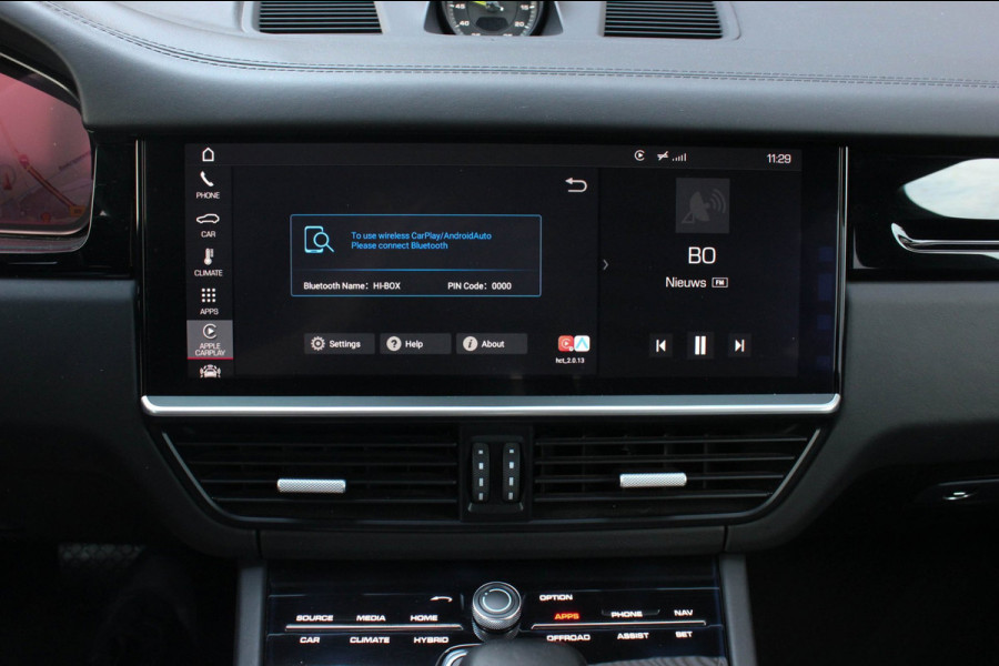 Porsche Cayenne 3.0 E-Hybrid FULL BLACK / PANO-DAK / SPORT CHRONO / LUCHTVERING / TREKHAAK / NAVIGATIE/ONDERHOUDSHISTORY / CARPLAY