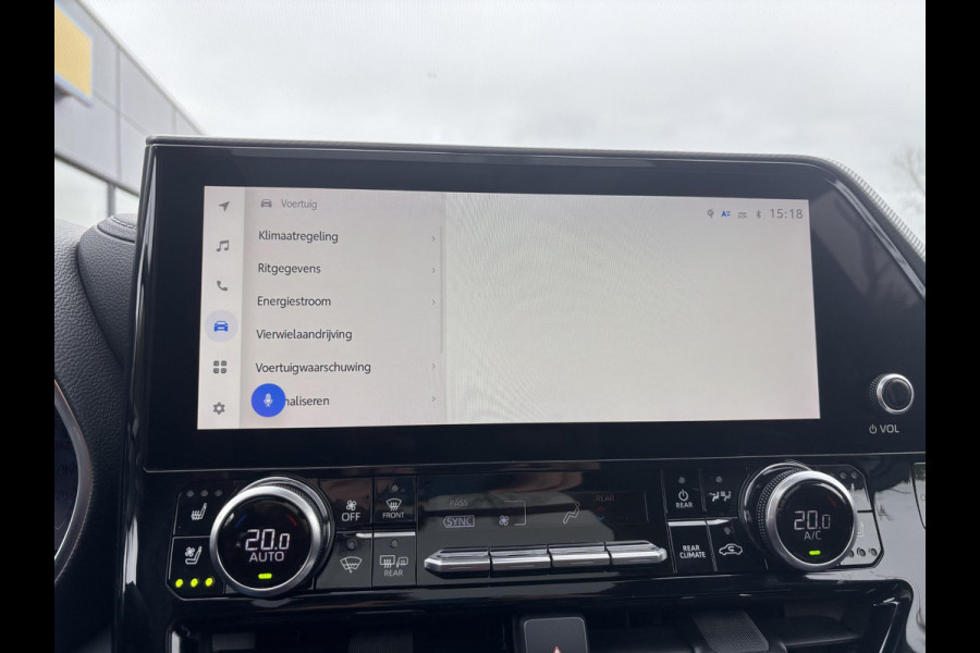 Toyota highlander 2.5 AWD Hybrid Premium 247 PK | 7 Persoons | Panoramadak | 360 graden camera | JBL audio | Head up Display | Stoelverwarming | Achterbank verwarmd | 2 Sets wielen