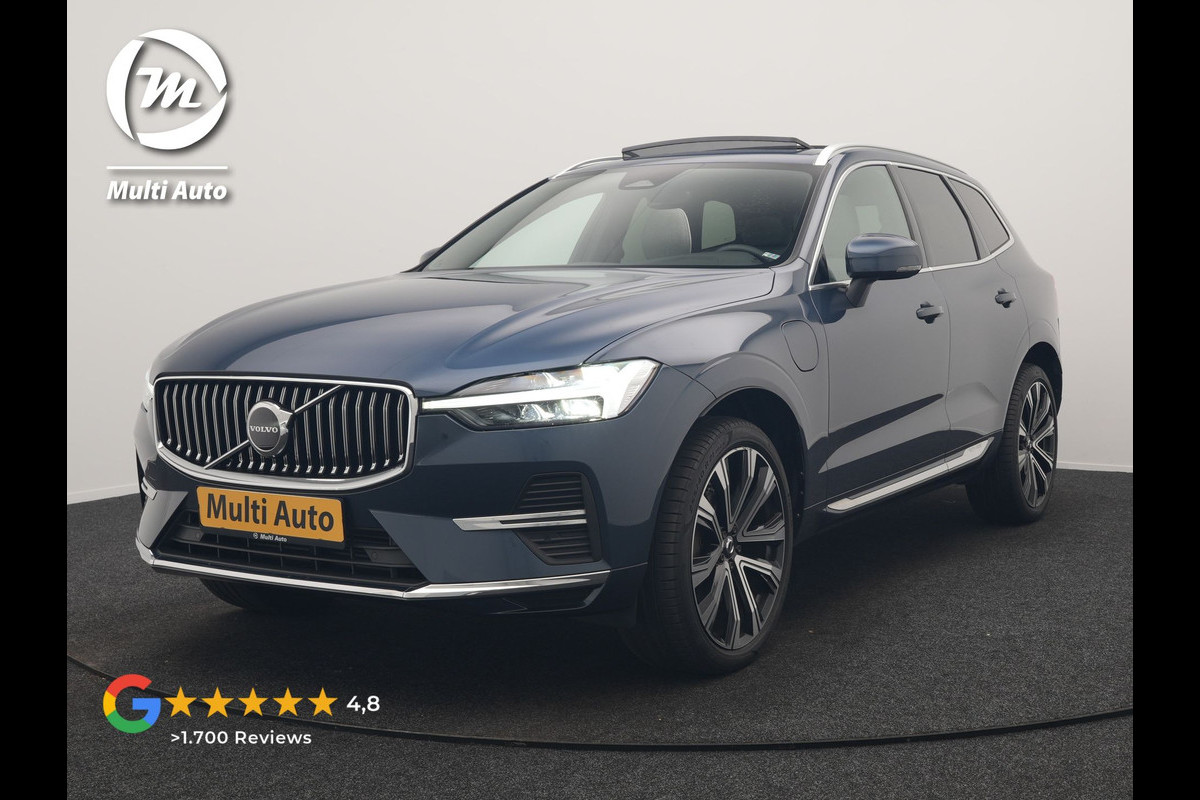 Volvo XC60 T6 AWD Plus Bright PHEV 350pk LONG RANGE Dealer O.H | Panodak | Adaptive Cruise | Tailored Wood  Sportstoelen Memory & Verwarmd | Blis | Keyless | Apple Carplay | Google Assistant | Pilot Assist | Navigatie | Virtual | DAB | 21"L.M | Plug In Hybrid |