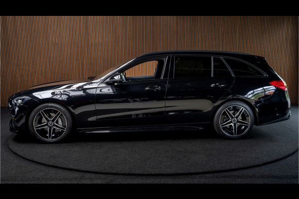 Mercedes-Benz C-Klasse Estate 180 AMG Pano Leder Matrix LED 360 Navi Elektr. trekhaak Memory Stoelverwarming Elektr. trekhaak PTS LM velgen