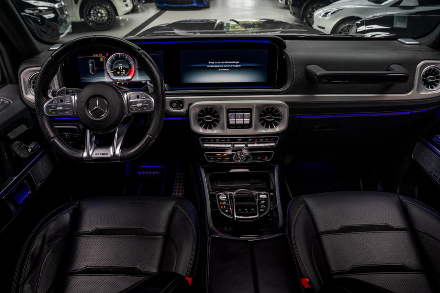 Mercedes-Benz G-Klasse 63 BRABUS 800 Burmester Carbon 360 Camera Distronic + Navi Camera PTS Ambient LM velgen