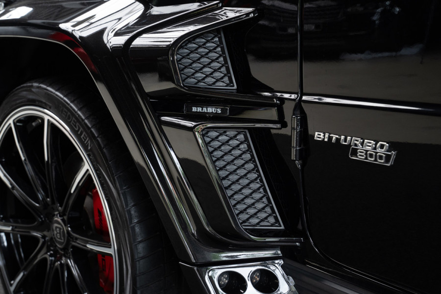 Mercedes-Benz G-Klasse 63 BRABUS 800 Burmester Carbon 360 Camera Distronic + Navi Camera PTS Ambient LM velgen