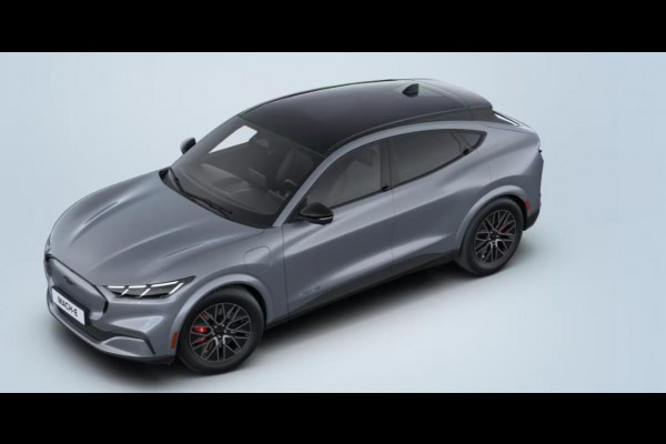 Ford Mustang Mach-E Extended Premium RWD 88 kWh | VOORRAAD | Glacier Grey | Panoramadak | Elektrische achterklep | Bang&Olufsen