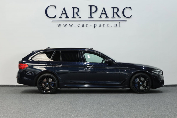 BMW 5 Serie Touring 540i xDrive M-Sport LED/VIRTUAL/SFEER/PANO/LEER+S.VERWARMING+MEMORY/20" LMV/360/ACC/ECC/12 MND GARANTIE!