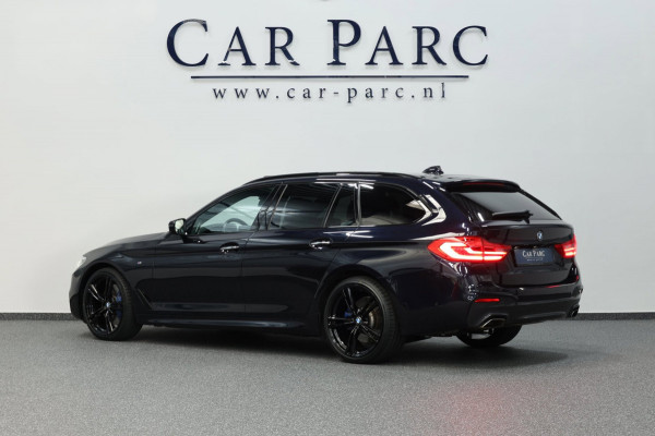 BMW 5 Serie Touring 540i xDrive M-Sport LED/VIRTUAL/SFEER/PANO/LEER+S.VERWARMING+MEMORY/20" LMV/360/ACC/ECC/12 MND GARANTIE!
