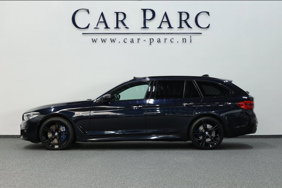 BMW 5 Serie Touring 540i xDrive M-Sport LED/VIRTUAL/SFEER/PANO/LEER+S.VERWARMING+MEMORY/20" LMV/360/ACC/ECC/12 MND GARANTIE!