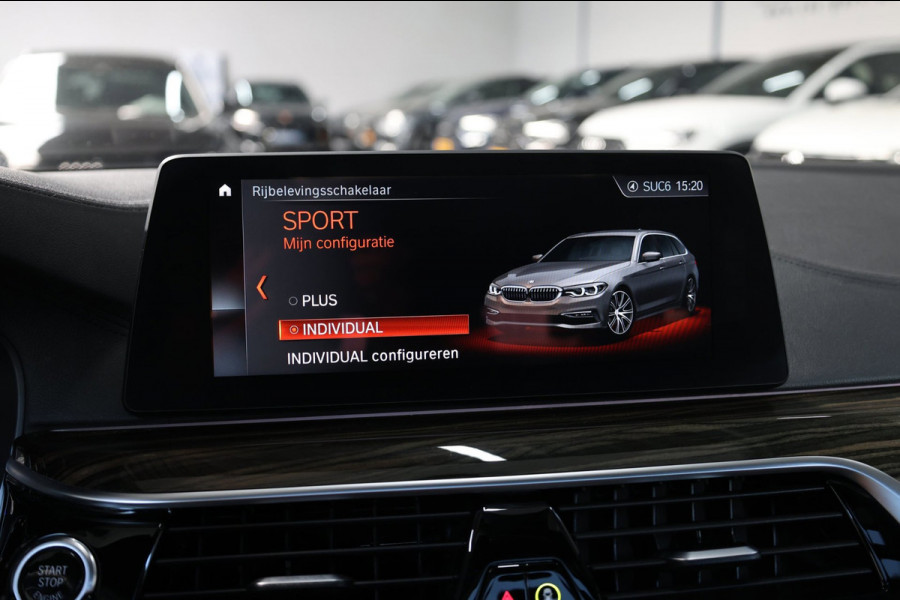 BMW 5 Serie Touring 540i xDrive M-Sport LED/VIRTUAL/SFEER/PANO/LEER+S.VERWARMING+MEMORY/20" LMV/360/ACC/ECC/12 MND GARANTIE!