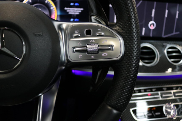 Mercedes-Benz E-Klasse Estate AMG 63 S 4MATIC+ | KERAMISCHE REMMEN | HUD | PANO | STOELVERW + VENTILATIE | AIR BODY CONTROL | SOFT CLOSE | CARBON | VOL OPTIES!