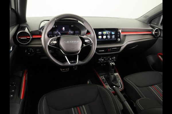 Škoda Fabia 1.0 TSI Monte Carlo 115 pk Automaat (DSG) | Verlengde garantie | Navigatie via App | Parkeersensoren | Achteruitrijcamera | Adaptieve cruise control | Stoelverwarming |