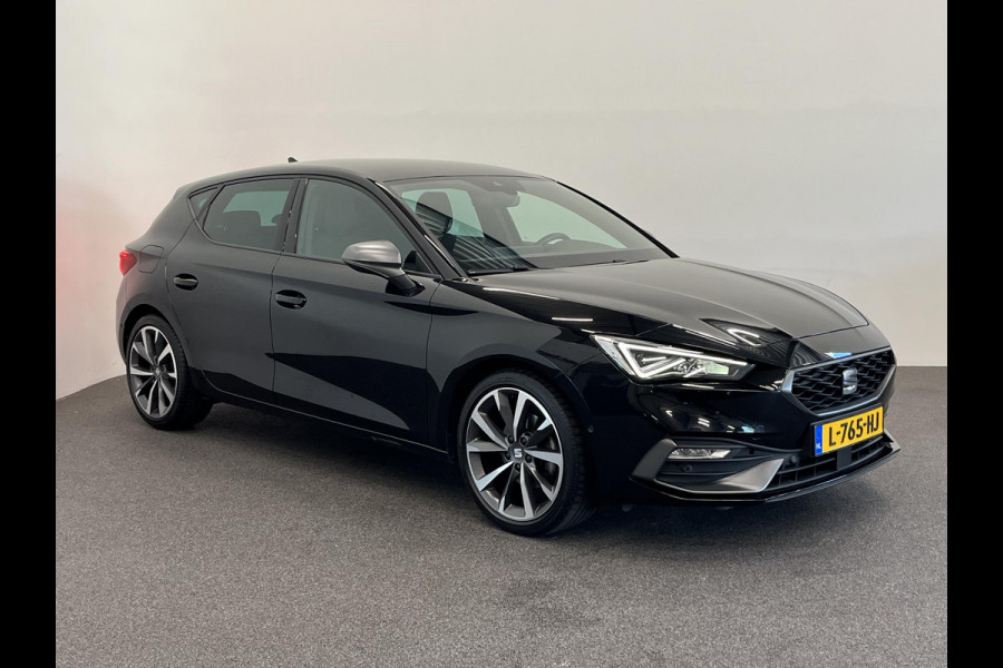 Seat Leon 1.0 eTSI FR Business Intense Automaat Matrix LED Adaptive Cruise Park Assist Virtual Cockpit 10" navigatie 18" Velgen Side Assist/uitparkeerhulp