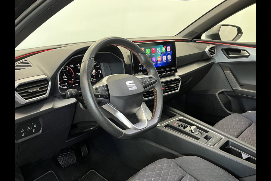 Seat Leon 1.0 eTSI FR Business Intense Automaat Matrix LED Adaptive Cruise Park Assist Virtual Cockpit 10" navigatie 18" Velgen Side Assist/uitparkeerhulp