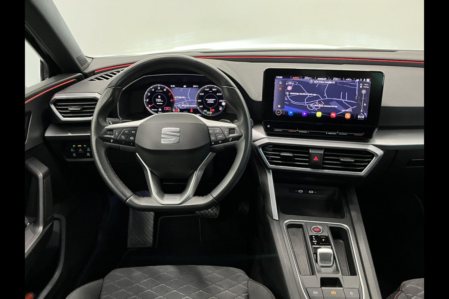 Seat Leon 1.0 eTSI FR Business Intense Automaat Matrix LED Adaptive Cruise Park Assist Virtual Cockpit 10" navigatie 18" Velgen Side Assist/uitparkeerhulp