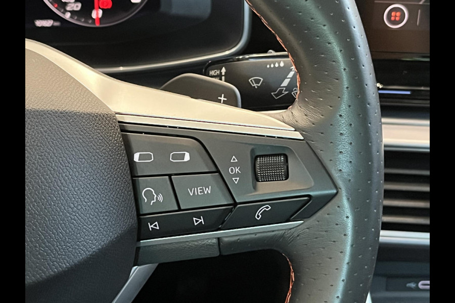 Seat Leon 1.0 eTSI FR Business Intense Automaat Matrix LED Adaptive Cruise Park Assist Virtual Cockpit 10" navigatie 18" Velgen Side Assist/uitparkeerhulp