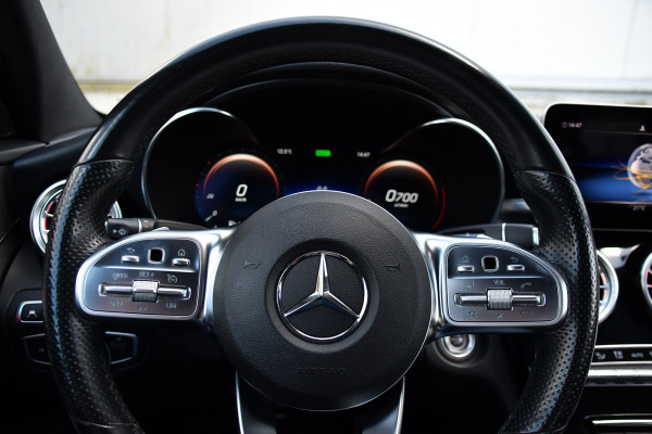Mercedes-Benz C-Klasse 200 Premium Plus AMG Virtual, Cruise, Carplay, Stoelverwarming, Sfeer, Camera, 184pk, LED, Leder, Uniek!