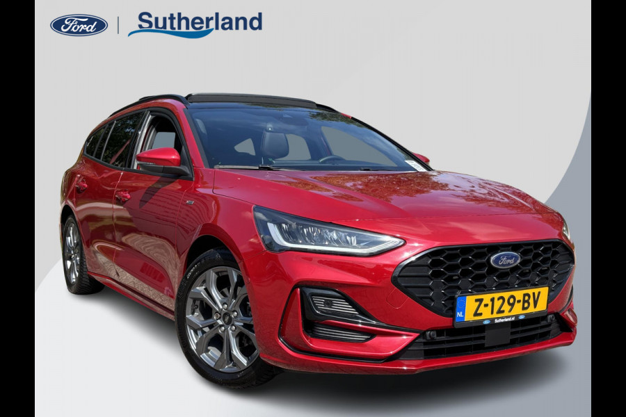 Ford FOCUS Wagon 1.0 EcoBoost Hybrid ST Line X 155pk | Vol leder | Panoramadak | | Adaptive cruise control | Winter Pack | All season banden | Camera