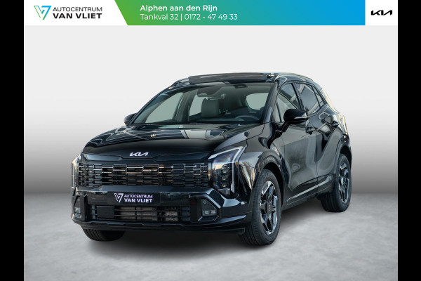 Kia Sportage 1.6 T-GDi Hybrid GT-Line | Op Voorraad | Schuif/kantel | Panorama | Elektrische achterklep | Stoelverwarming | Navi | Clima | Camera | Carplay