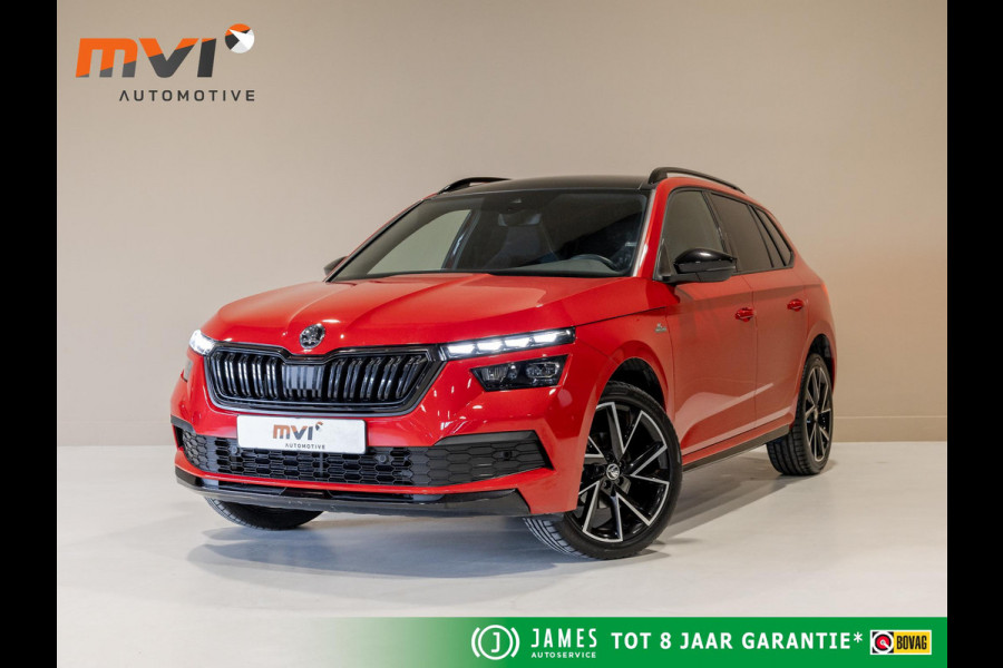 Škoda Kamiq 1.0 TSI Monte Carlo / 110pk / Panorama dak / Achteruitrij camera / Adaptieve cruise control /