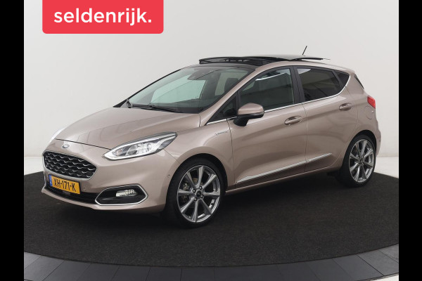 Ford Fiesta 1.0 EcoBoost Vignale | Panoramadak | Carplay | Lederen bekleding | Camera | Adaptive Cruise | Navigatie | Stoel & stuurverwarming | LM | B&O Geluidsinstallatie | DAB | 56.600km NAP