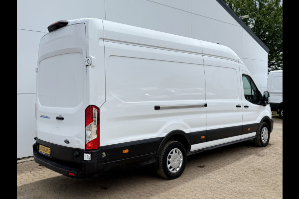Ford E-Transit 68kWh 184PK L4H3 317km WLTP 96,5% (SOH) BEV Snelladen Carplay Climate control Cruise control Navigatie 360° camera Stoelverwarming Parkeersensoren v+a