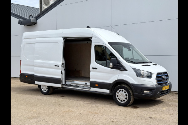 Ford E-Transit 68kWh 184PK L4H3 317km WLTP 96,5% (SOH) BEV Snelladen Carplay Climate control Cruise control Navigatie 360° camera Stoelverwarming Parkeersensoren v+a