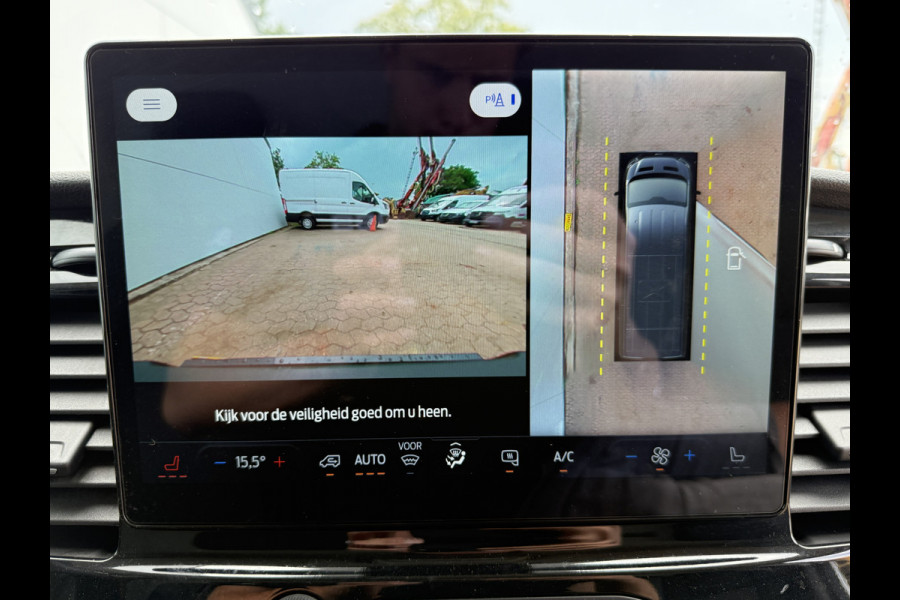 Ford E-Transit 68kWh 184PK L4H3 317km WLTP 96,5% (SOH) BEV Snelladen Carplay Climate control Cruise control Navigatie 360° camera Stoelverwarming Parkeersensoren v+a