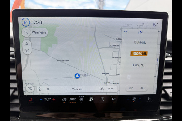 Ford E-Transit 68kWh 184PK L4H3 317km WLTP 96,5% (SOH) BEV Snelladen Carplay Climate control Cruise control Navigatie 360° camera Stoelverwarming Parkeersensoren v+a
