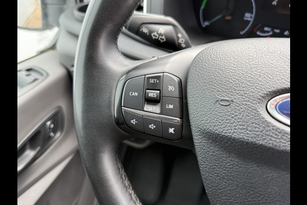 Ford E-Transit 68kWh 184PK L4H3 317km WLTP 96,5% (SOH) BEV Snelladen Carplay Climate control Cruise control Navigatie 360° camera Stoelverwarming Parkeersensoren v+a