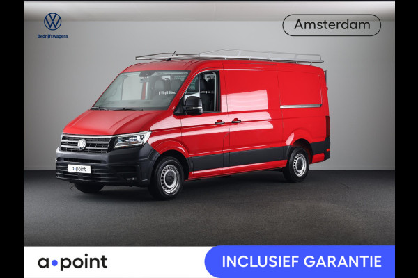 Volkswagen Crafter 35 2.0 TDI L3H2 Highline 140 PK | Trekhaak | Imperiaal | Parkeercamera | Leder | LED koplampen | Parkeer assist |