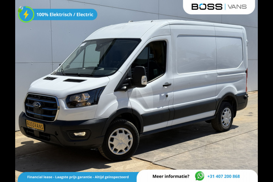 Ford E-Transit 68kWh 184PK L2H2 316km WLTP 94,9% (SOH) Climate Control Cruise Control CarPlay Navigatie Parkeersensoren v+a