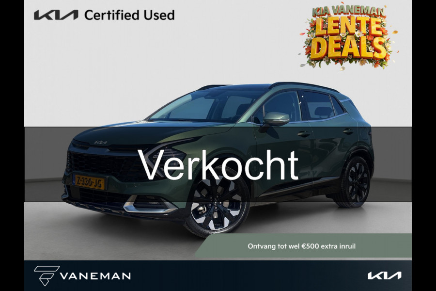 Kia Sportage 1.6 T-GDi Plug-in Hybrid AWD DynamicPlusLine Panoramadak | Stoelverwarming voor/achter | Camera | Trekhaak | Elektrische Stoelen | Cruise | Apple Carplay & Android Auto |