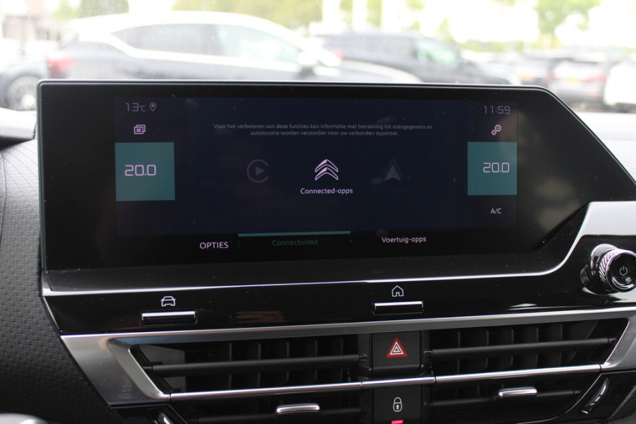 Citroën Ë-C4 Feel Pack 50 kWh / Camera / Head-up / Keyless / CarPlay / 18'' / Dodehoek / DAB / Cruise Control / Full-LED