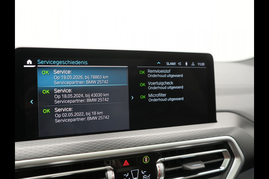 BMW iX3 M Sport 80 kWh 286pk Dealer O.H | Trekhaak Af Fabriek | Panodak | Laser LED | Head Up | Adaptive Cruise | 360 Camera | Lederen Sportstoelen Memory & Verwarmd | Harman / Kardon | Pilot Assist | Keyless | Blis | Apple Carplay | Navigatie | Virtual | DAB |