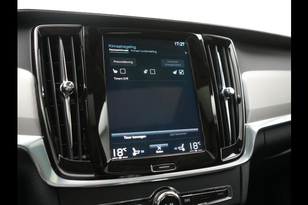 Volvo V90 T8 AWD Inscription PHEV 394pk Dealer O.H. | Trekhaak Af Fabriek | Panodak | Adaptive Cruise | Harman / Kardon | Head Up | Camera | Lederen Sportstoelen Massage & Ventilatie & Memory | Apple Carplay | Stuur Verwarmd | Blis | Plug In Hybrid |