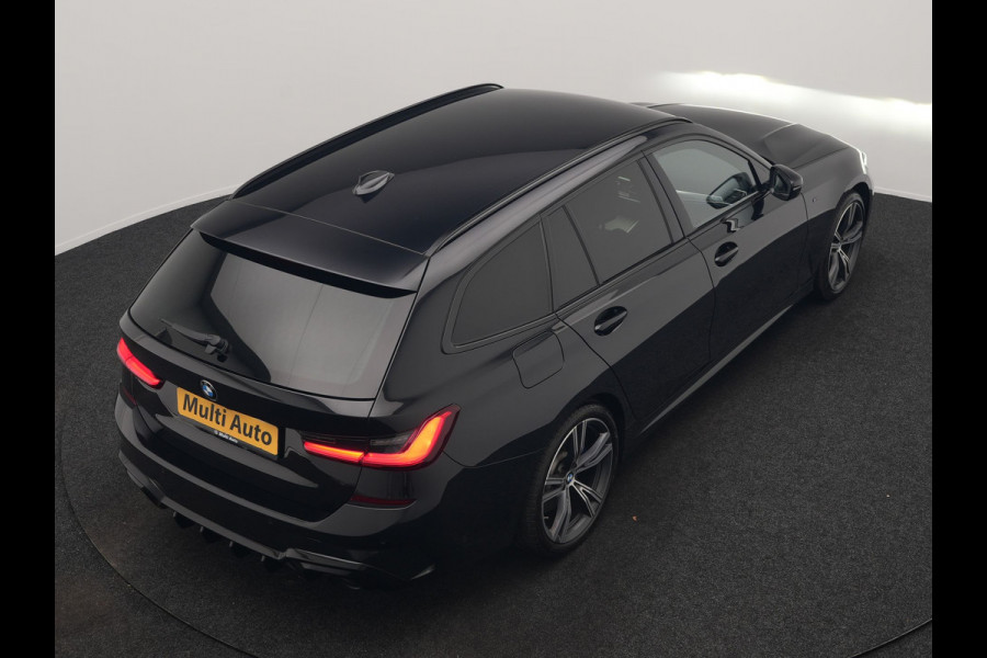 BMW 3 Serie Touring 330e M Sport PHEV 293pk Dealer O.H. | Trekhaak Af Fabriek | Adaptive Cruise | Head Up | 360 Camera | Adaptief Onderstel | Alcantara Sportstoelen & Stuur Verwarmd | Laser LED | Sfeerverlichting | Keyless | Blis | Apple Carplay | Plug In Hybrid |