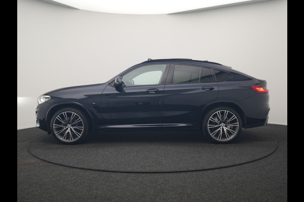 BMW X4 M40i M Sport 354pk | Trekhaak Af Fabriek | Panodak | Head Up | Adaptive Cruise | 360 Camera | Adaptief Onderstel | Lederen Sportstoelen Memory & Verwarmd | 21"L.M | Keyless | Blis | Sfeerverlichting | Apple Carplay |