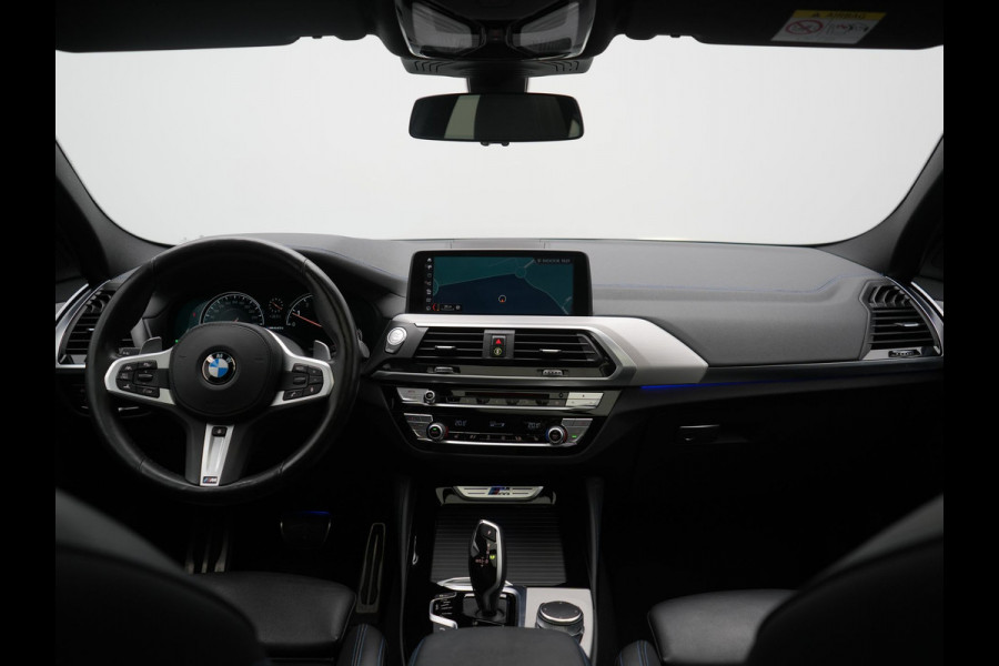 BMW X4 M40i M Sport 354pk | Trekhaak Af Fabriek | Panodak | Head Up | Adaptive Cruise | 360 Camera | Adaptief Onderstel | Lederen Sportstoelen Memory & Verwarmd | 21"L.M | Keyless | Blis | Sfeerverlichting | Apple Carplay |