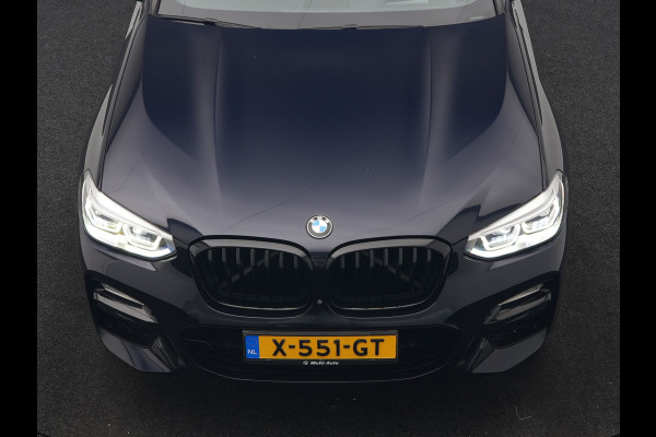BMW X4 M40i M Sport 354pk | Trekhaak Af Fabriek | Panodak | Head Up | Adaptive Cruise | 360 Camera | Adaptief Onderstel | Lederen Sportstoelen Memory & Verwarmd | 21"L.M | Keyless | Blis | Sfeerverlichting | Apple Carplay |